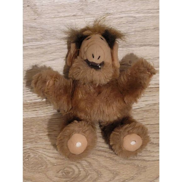 No Brand Other - Vintage 1989 8” ALF Car Plush Window Cling w/ Suction Cups TV Alien Life Form